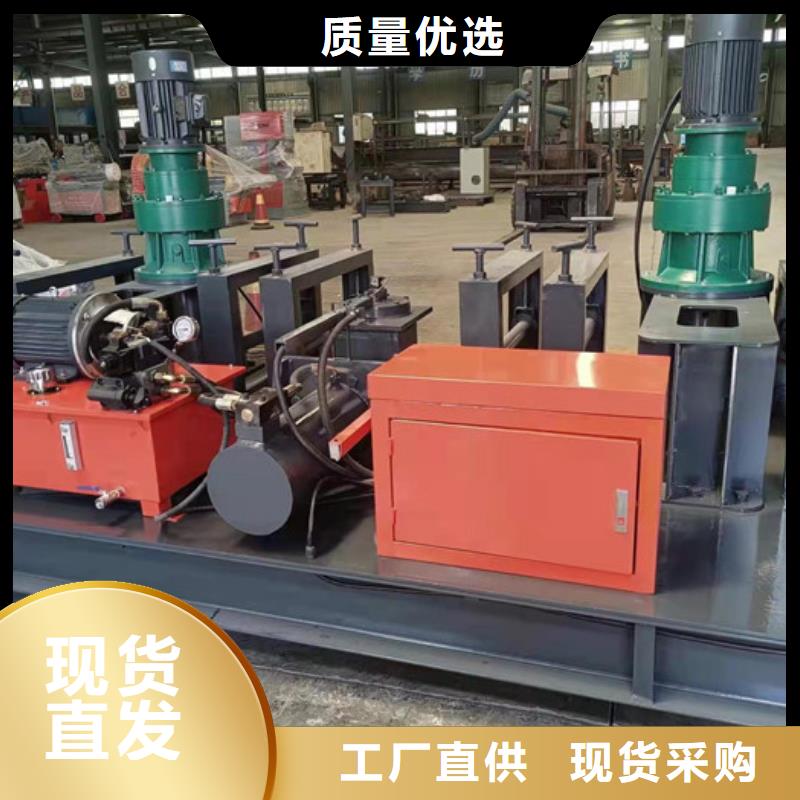 42小導管尖頭成型機來廠考察