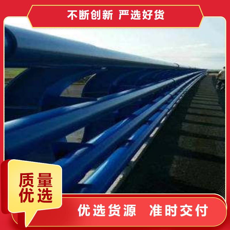 桥梁护栏Q235钢板立柱同行低价