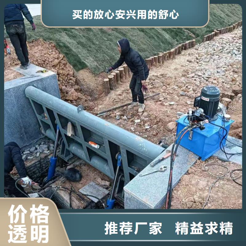 鋼壩閘門液壓升降壩實力優品