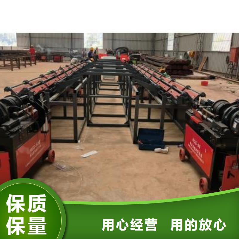 鋼筋鋸切鐓粗套絲打磨生產線價格合理