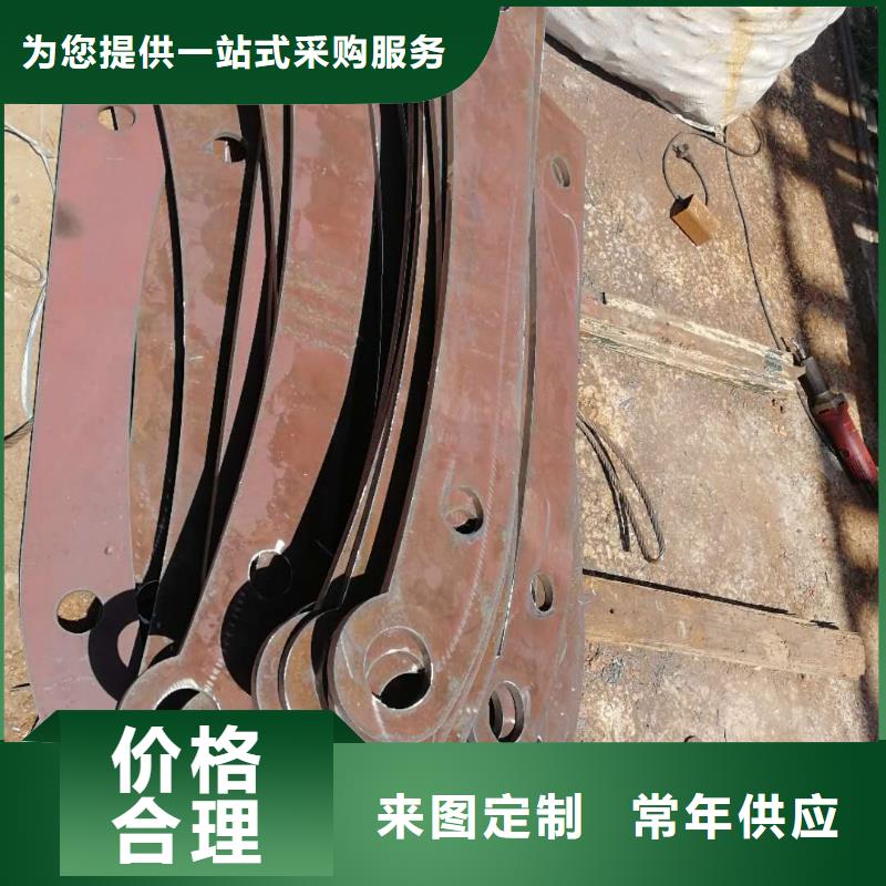 橋梁護(hù)欄道路防撞護(hù)欄質(zhì)檢合格出廠