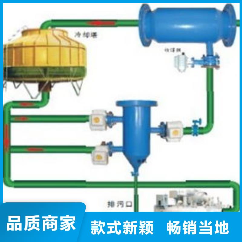 冷凝器膠球清洗裝置_螺旋微泡除污器質檢合格出廠
