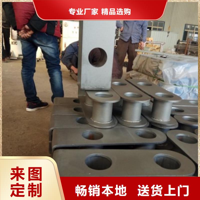 【不銹鋼復合管護欄_防撞立柱快速物流發貨】