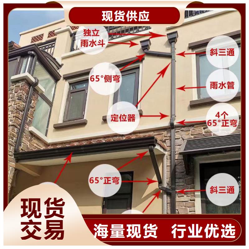 鋁合金方形雨水管來廠考察