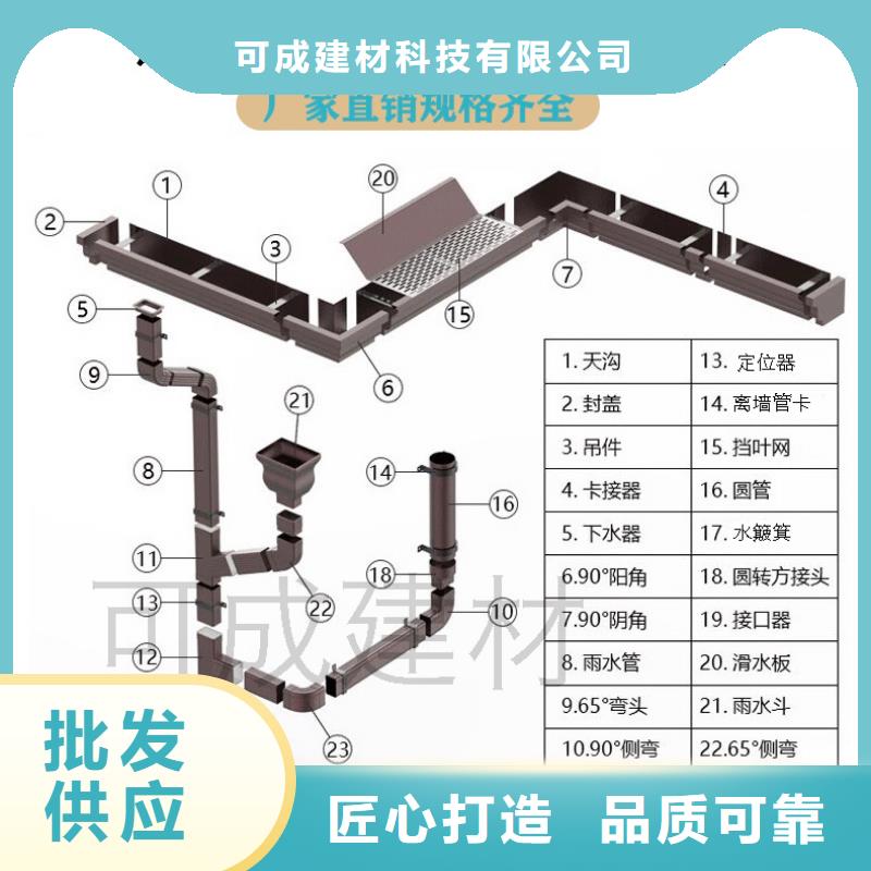 别墅天沟价格厂家