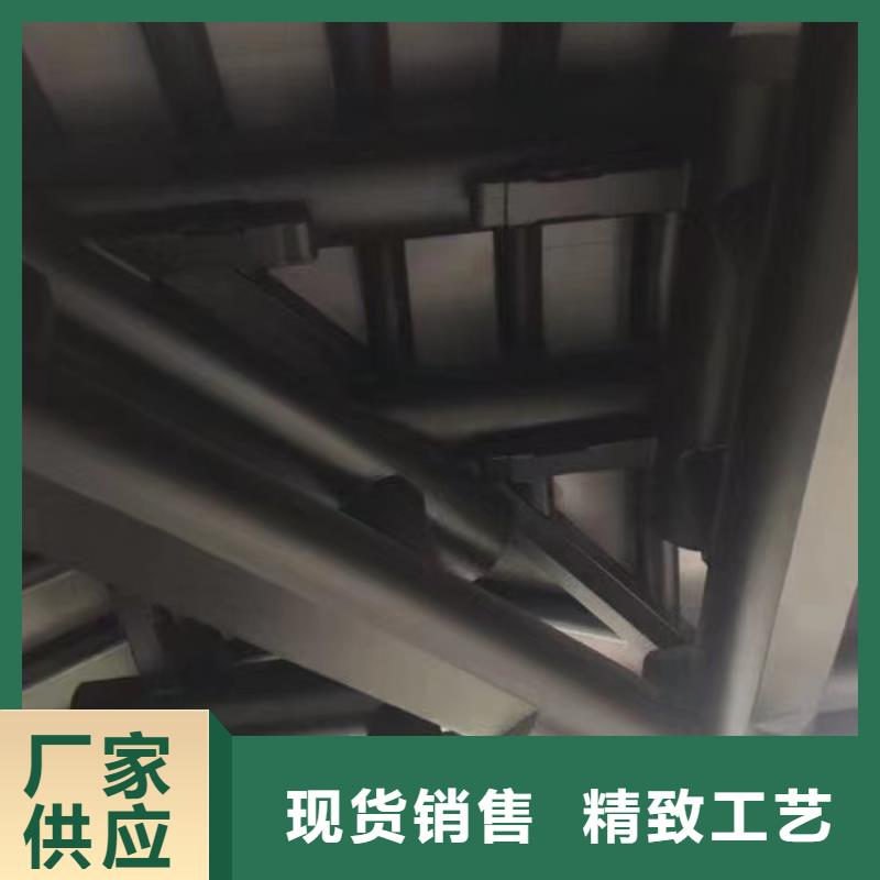 铝代木古建船篷轩施工