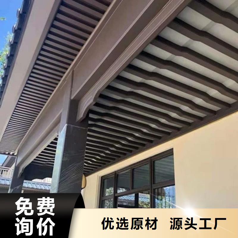 铝代木古建立柱订制