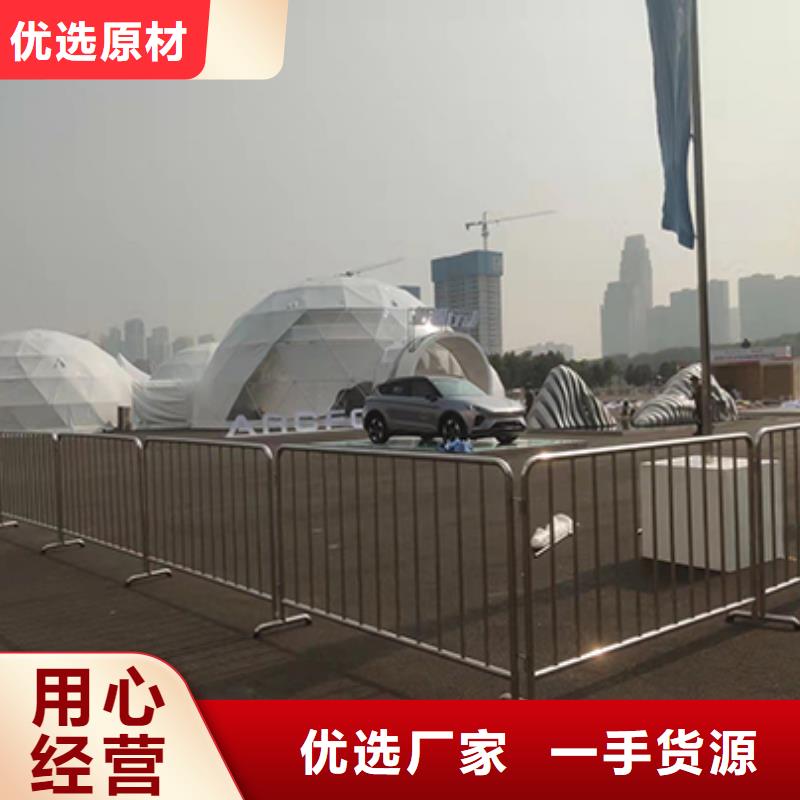 铁马护栏出租_出租展览篷房品质服务