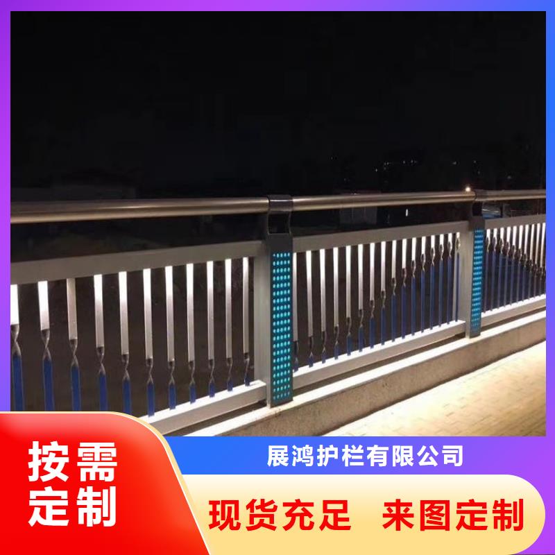 6063铝合金公路防撞护栏结构新颖易安装