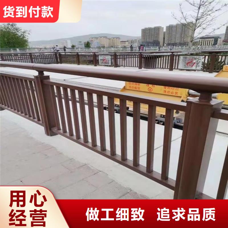 山东省厂家型号齐全展鸿椭圆管桥梁防护栏坚固耐磨损
