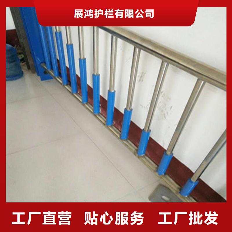 蓝色钢板护栏立柱质量有保障