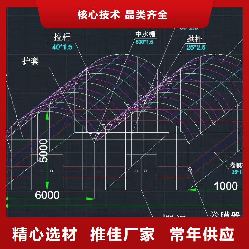 费县连栋钢管骨架蔬菜大棚管客户最终选择