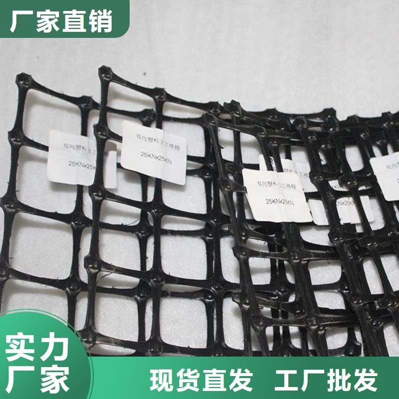雙向塑料土工格柵三維復合排水網用好材做好產品