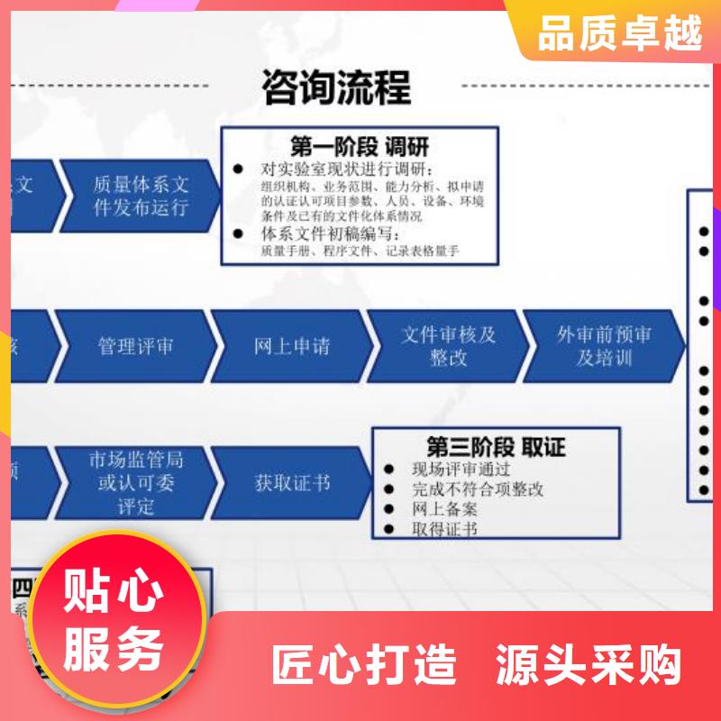 【CMA资质认定实验室认可工厂采购】