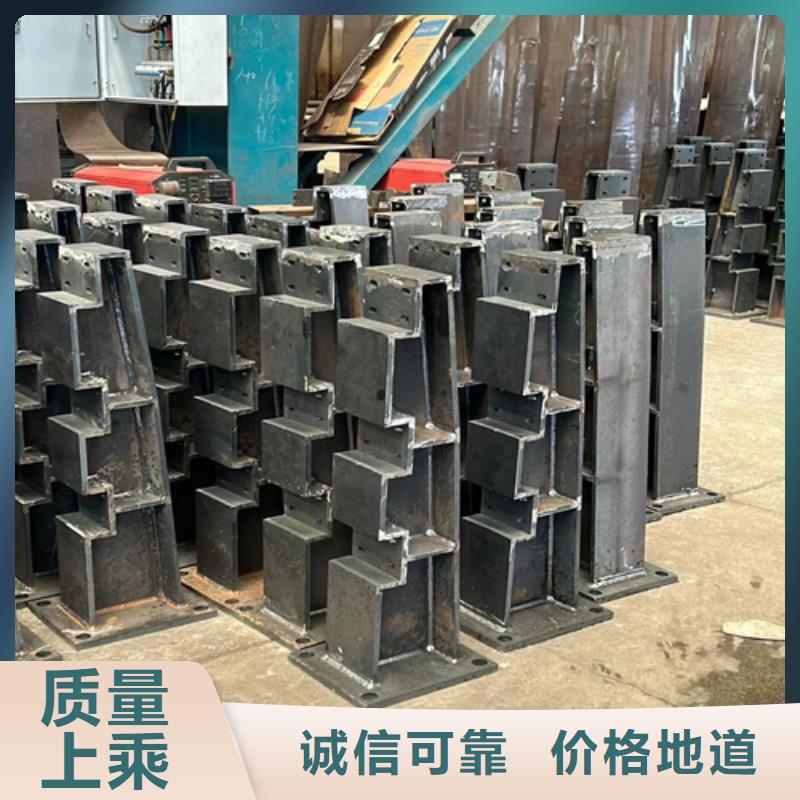 防撞燈光欄桿來廠實地考察