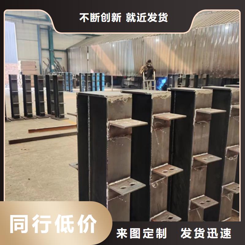 景觀護欄人車分流欄細節展示