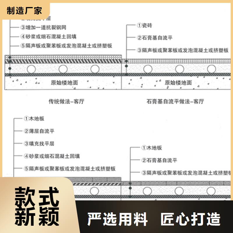 石膏自流平灌浆料细节严格凸显品质