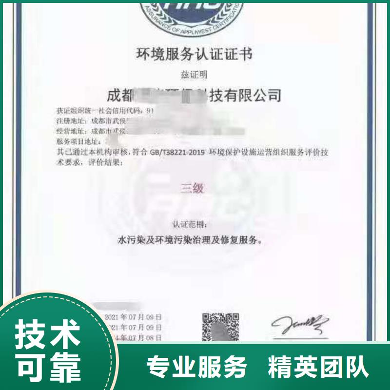 ISO認證-企業信用評價實力團隊