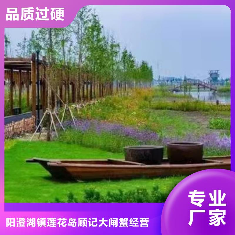 经验丰富的大闸蟹基地