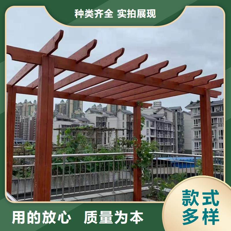 胶州市庭院木栈道规格齐全