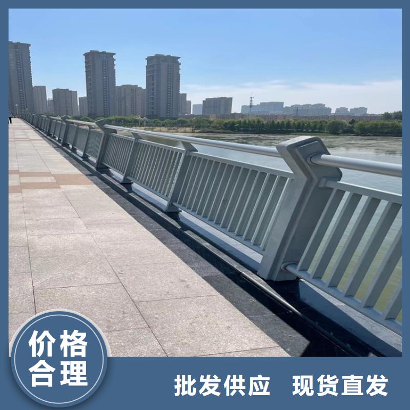 防撞橋梁護(hù)欄鋼板立柱顏色尺寸款式定制