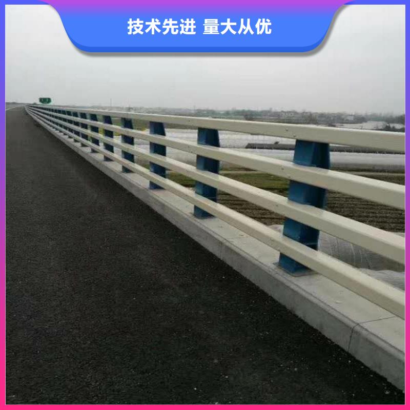 橋梁防撞護欄不銹鋼復合管欄桿實體廠家