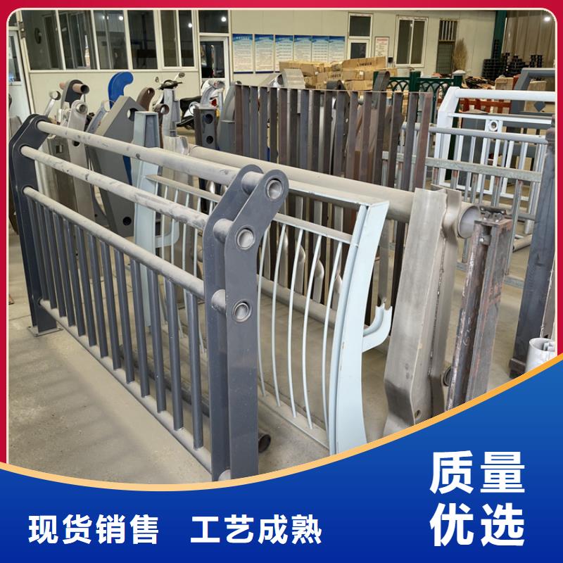 201不銹鋼復合管護欄【熱鍍鋅立柱】工期短發貨快
