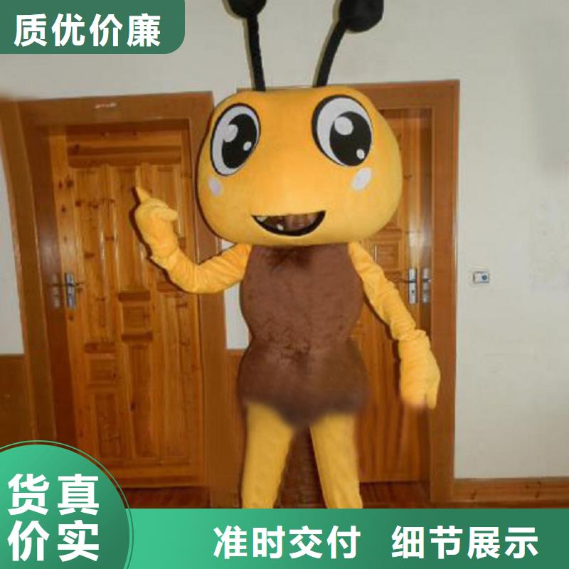 吉林長春卡通行走人偶制作廠家/大頭毛絨玩偶樣式多