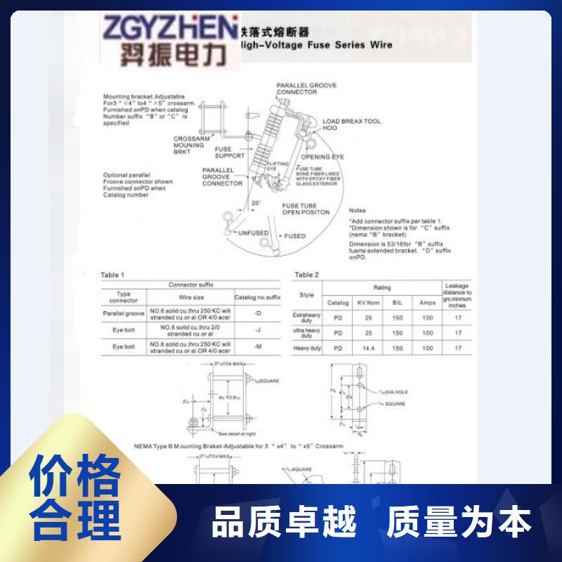 跌落式熔断器HRW-15F/100A