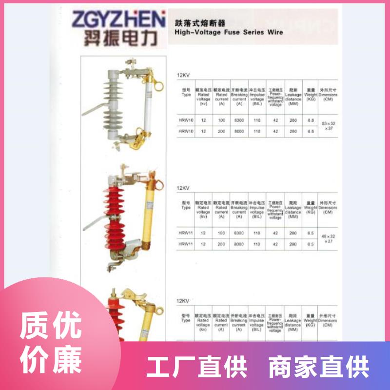 【跌落式熔断器】HPRW12-10/100A浙江羿振电气有限公司