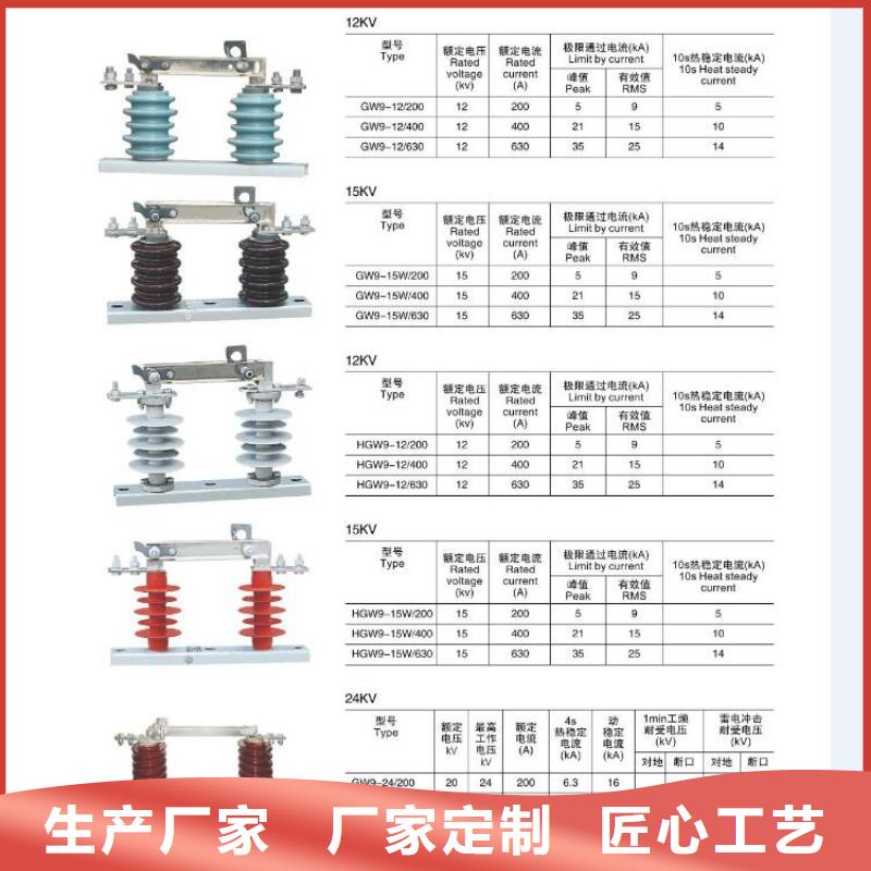 【高压隔离开关金属氧化物避雷器可定制有保障】