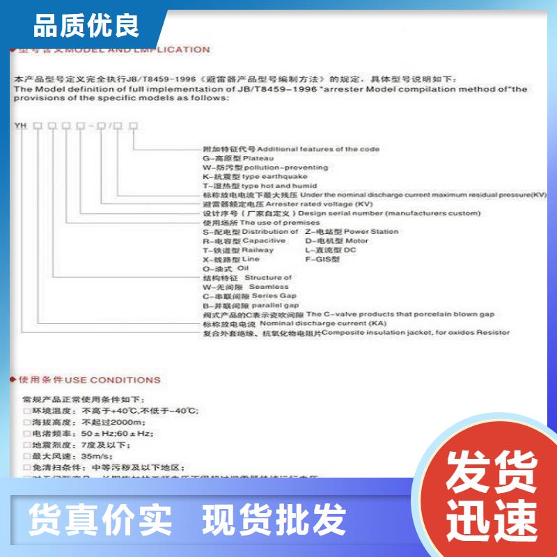 【羿振电气】避雷器Y5WZ1-5.0/13.5