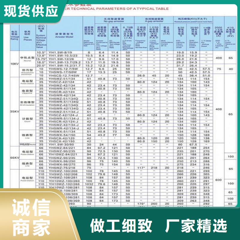 高原型复合避雷器YH10WZ5-51/134GY-J（带计数器）【羿振电力】