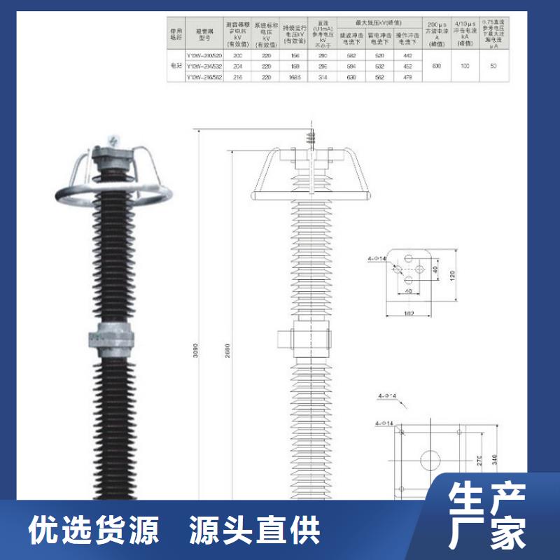 金属氧化物避雷器YH10W1-192/500