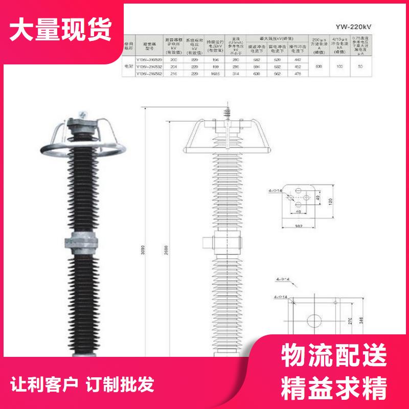 金属氧化物避雷器YH10W1-192/500