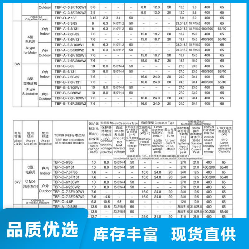 过电压保护器(组合式避雷器)YH5CZ-12.7/41*12.7/41