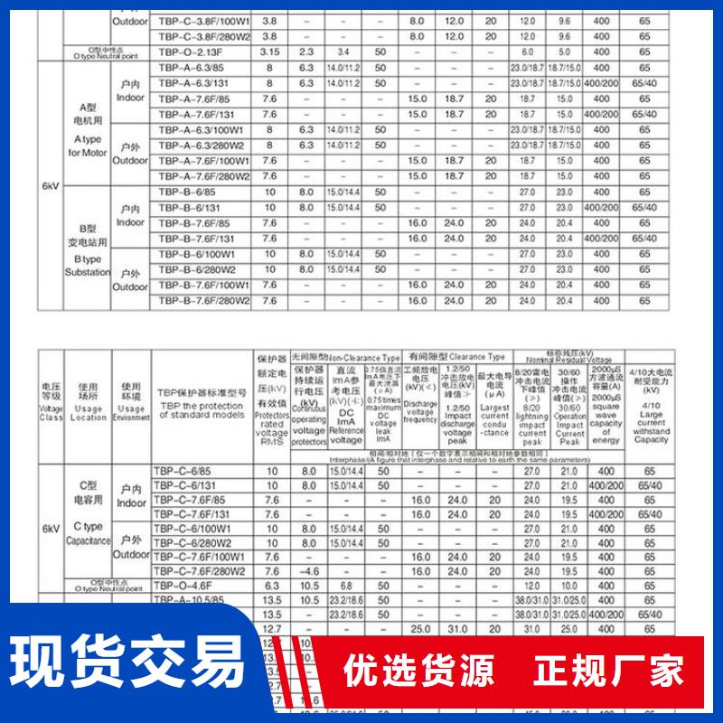 〖过电压保护器〗TBP-A-10.5/85直供厂家