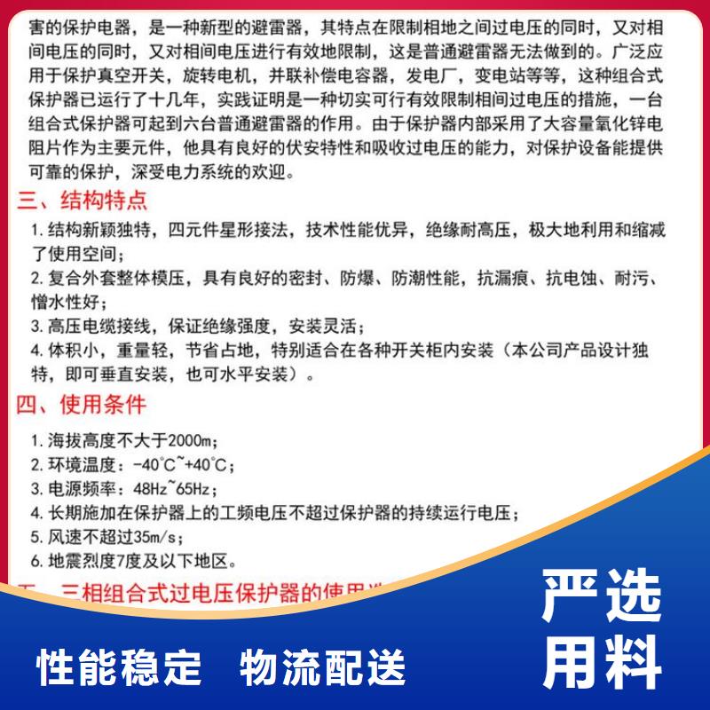 保护器(组合式避雷器)YHB5CR-10/27*10/27