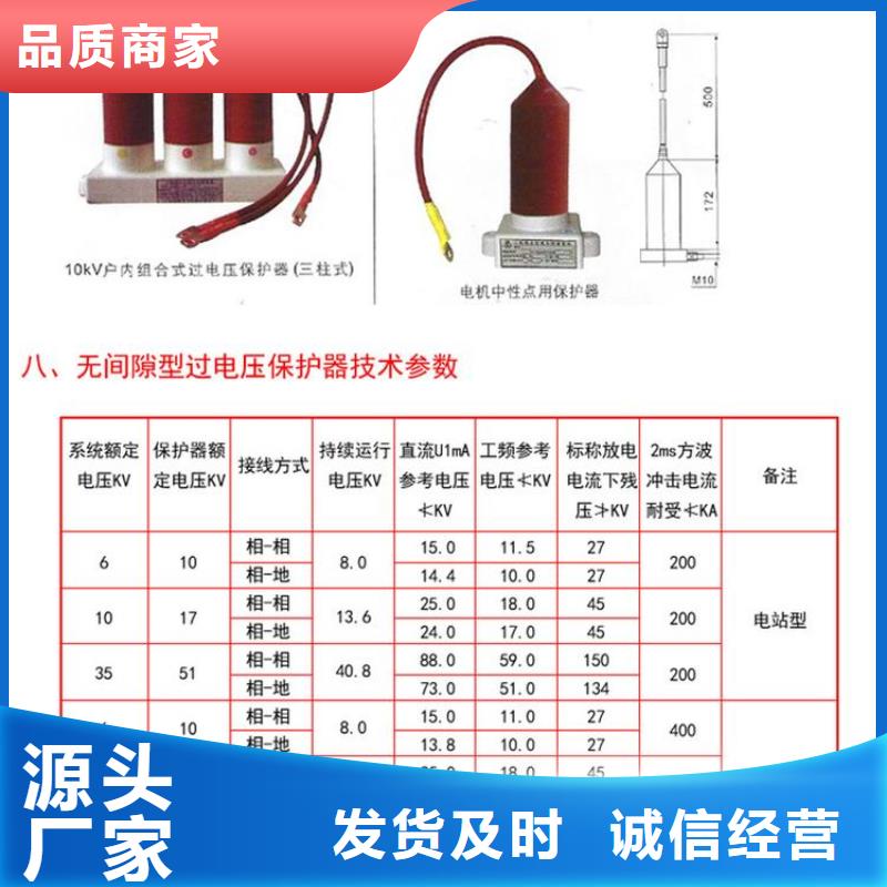 【羿振电力牌】过电压保护器TBP-A-7.6F/150-J