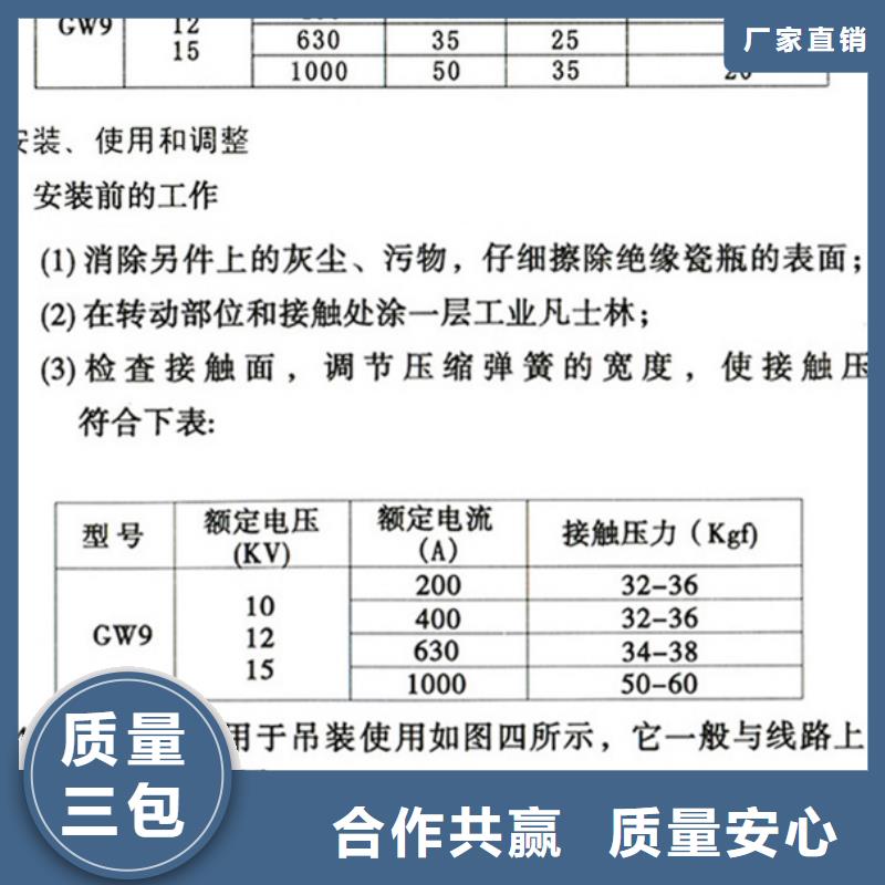 隔离开关GW9-15/630