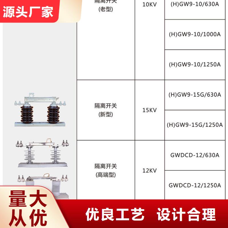 【戶外隔離刀閘】HGW9-15G/630A