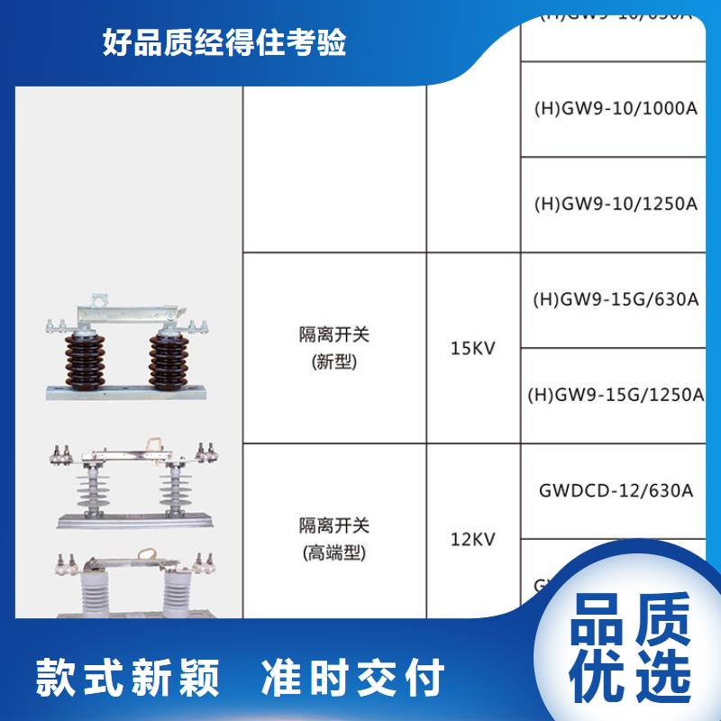 【隔离开关】HGW9-10KV/630A