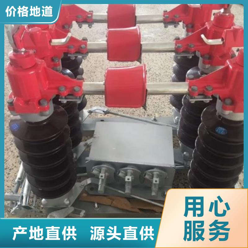 高壓隔離開關GW5-40.5D/630A四級防污、側(cè)裝、單接地，手動生產(chǎn)商品牌：羿振電氣