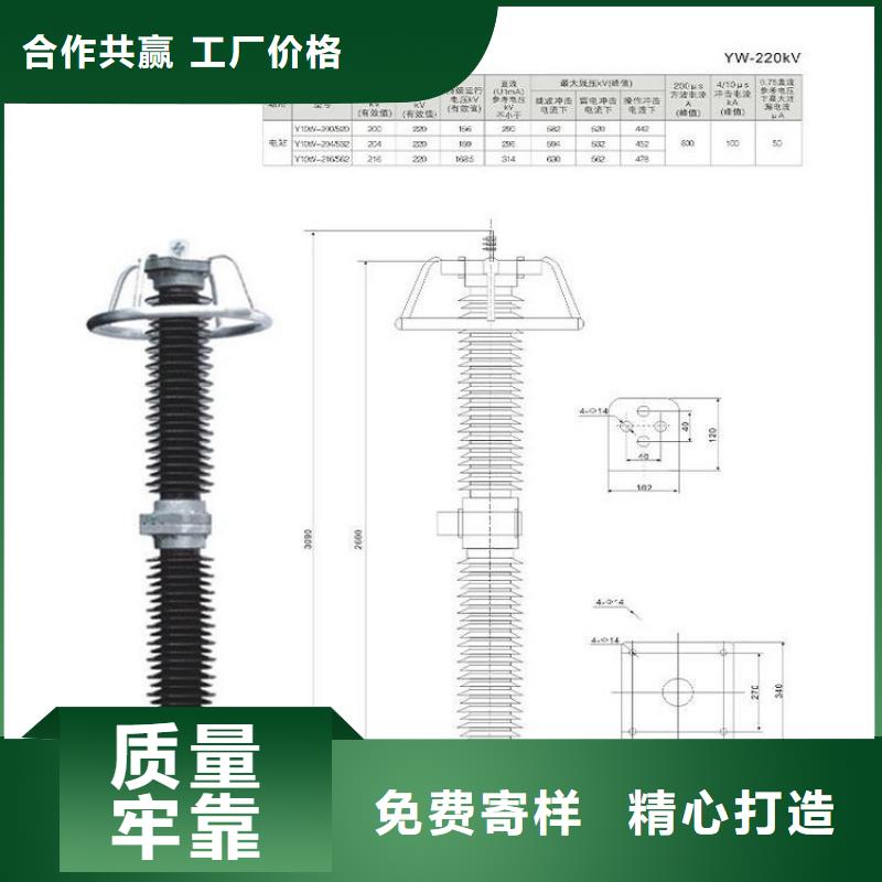 儋州市避雷器Y5W1-200/520W【羿振电力设备】