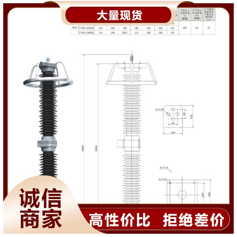 避雷器Y10W5-100/260S【上海羿振电力设备有限公司】