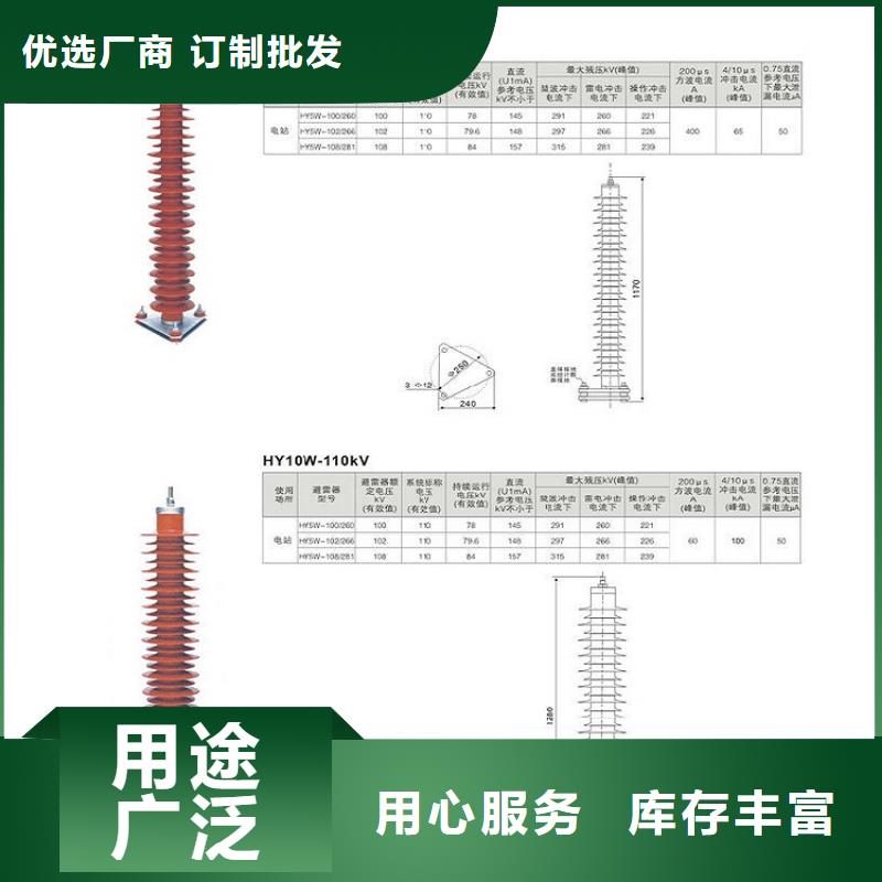 _避雷器Y20W5-648/1491W【羿振电力设备】