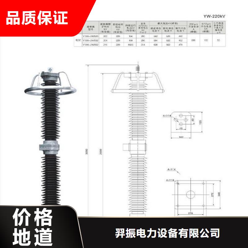 避雷器YH5W5-54/130【羿振电力】