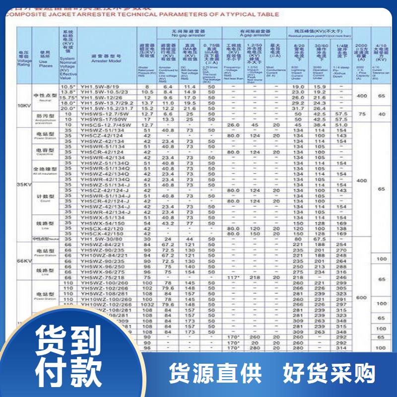 避雷器Y10W-216/562