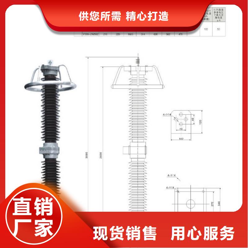 复合绝缘氧化锌避雷器YH10W-51/134