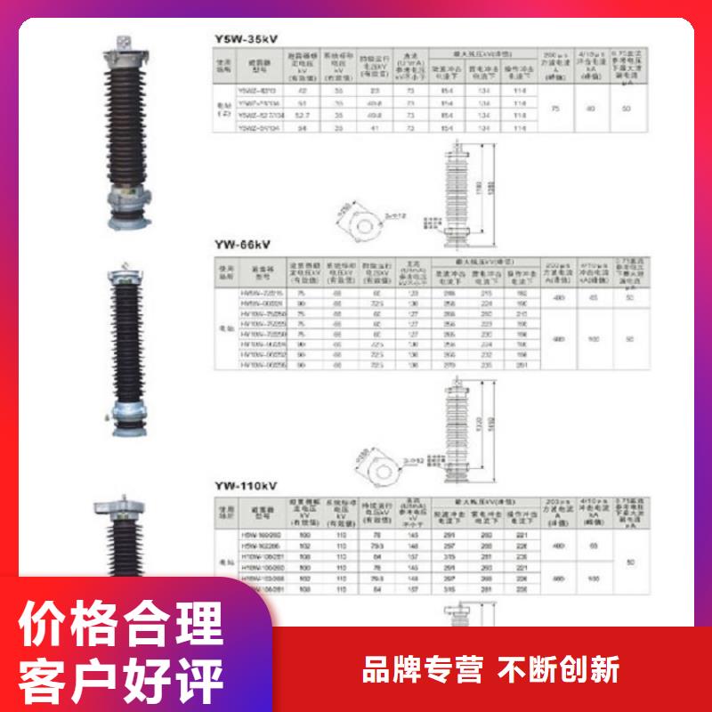 瓷外套金属氧化物避雷器Y10W-108/281